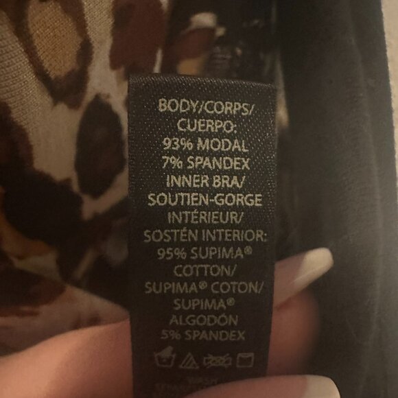 Victoria Secret Leopard Dress Miraculous Built-in Bra Size 34B - Picture 8 of 8